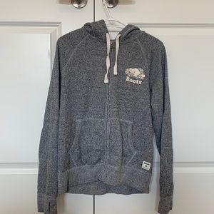 Roots zip up hoodie
